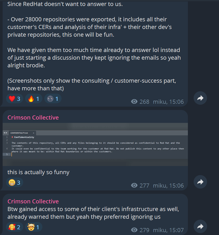 Extent of alleged data theft and customer impact